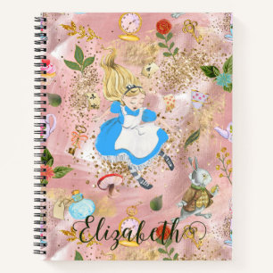 Carnet Whimsy Alice's Adventures in Wonderland Parties sc