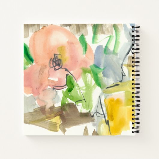 Carnet Whimsy dans le jardin II (Dos)