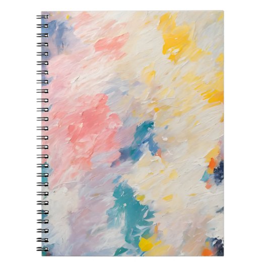 Carnet Whimsy Pastel Hues Dream Motif (Devant)