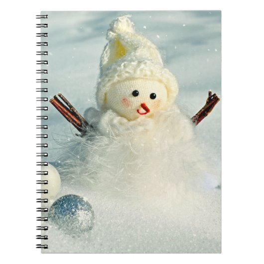 Carnet Whimy Snowman hiver (Devant)