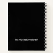 Carnet Whiplashed noir (Dos)