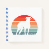 Carnet Whippet Greyhound | Cadeau de vue (Devant)