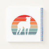 Carnet Whippet Greyhound | Cadeau de vue (Dos)