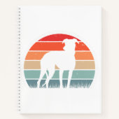 Carnet Whippet Greyhound | Cadeau de vue (Devant)