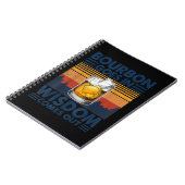 Carnet Whiskey Bourbon entre dans la sagesse sort (Côté gauche)