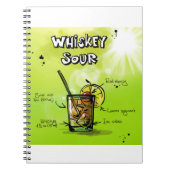 Carnet Whiskey Cocktail Recette (Devant)
