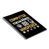 Carnet Whisper d'ordinateur (Côté Droit)