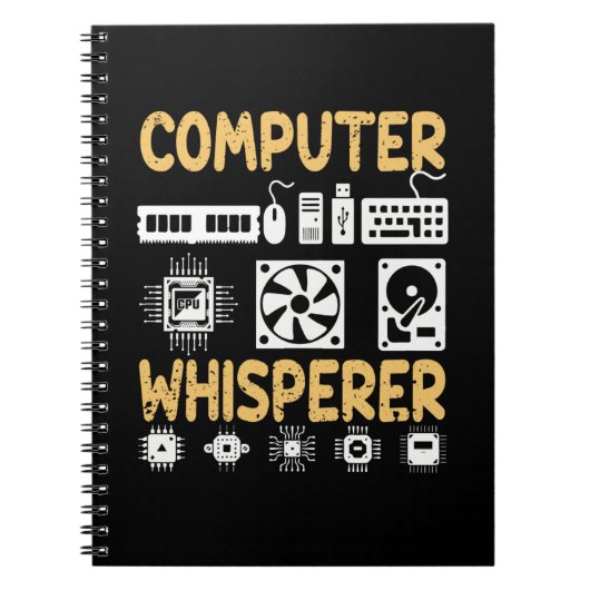 Carnet Whisper d'ordinateur (Devant)