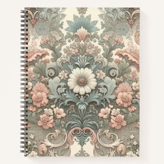 Carnet Whisper victorien : Une Symphonie Pastel