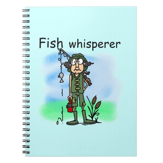 Carnet Whisperer de poissons (Devant)