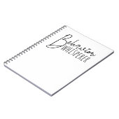 Carnet Whisperer du comportement (Côté gauche)
