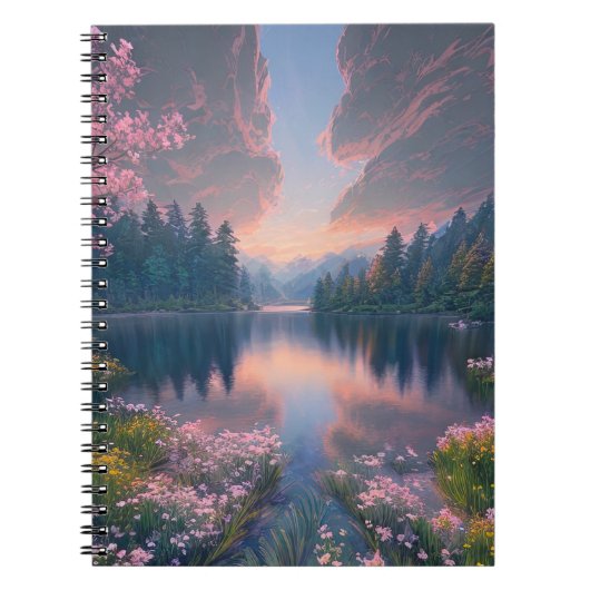 Carnet Whispers of Peace in the Stormy Wilderness (Devant)