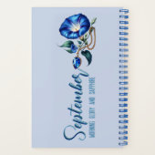 Carnet Whispers of Sapphire Dawn Keepsake  (Verso)