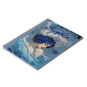 Carnet Whispers of the Ocean Goddess (Côté gauche)