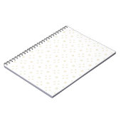 Carnet White | Golden Zinnia Sun (Côté gauche)