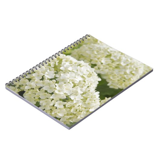 Carnet White Hydrangea (Côté gauche)
