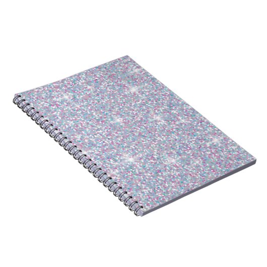 Carnet White iridescent brillant (Côté Droit)