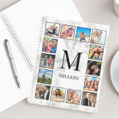 Carnet White Marble Stone Pattern