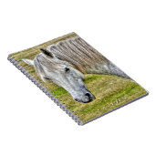 Carnet White New Forest Pony Wild Horse (Côté Droit)