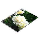 Carnet White Peony Trio (Côté gauche)