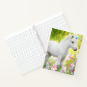 Carnet White Pony Unicorn (Intérieur)