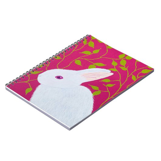 Carnet white rabbit (Côté gauche)
