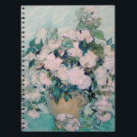 Carnet White Roses-1890-Vincent van Gogh<br><div class="desc">White Roses (1890). Vincent van Gogh. Reproduction d'oeuvres d'art célèbres dans le domaine public.</div>