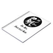Carnet White Trex the Boss Dino (Côté gauche)