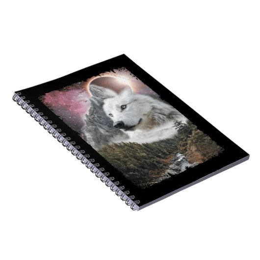 Carnet White Wolf Mountains Solar Eclipse Galaxy (Côté Droit)