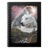 Carnet White Wolf Mountains Solar Eclipse Galaxy (Devant)