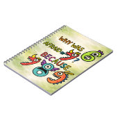 Carnet Why Was 7 Afraid Funny Math Notebook for Kids (Côté gauche)