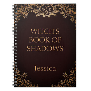 Carnet Wicca customisé Livre D'Ombres