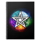Carnet Wiccan pentagram (Devant)