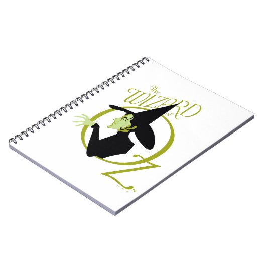 Carnet Wicked Witch™ L'Assistant Du Logo Oz™ (Côté gauche)