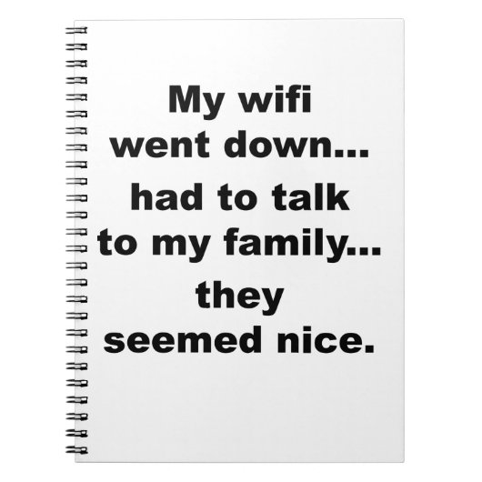 CARNET WIFI DOWN ! (Devant)