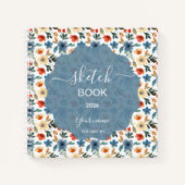 Carnet Wild Autumn Flowers (Devant)