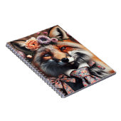 Carnet Wild fox wearing a tie cute  (Côté Droit)