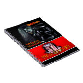 Carnet WILD NATURE - collection de design SNAKE noir (Côté Droit)