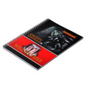 Carnet WILD NATURE - collection de design SNAKE noir (Côté gauche)