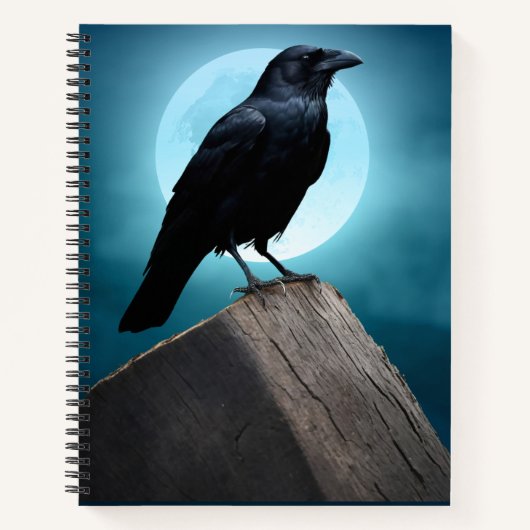 Carnet Wild Nature Crow-Raven Notepad (Devant)