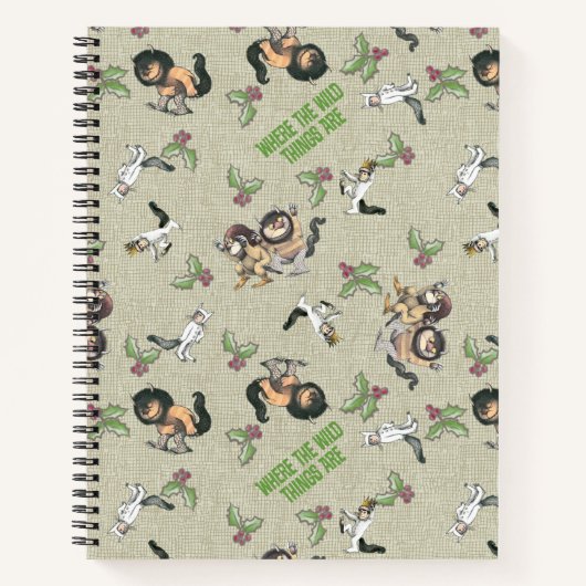 Carnet Wild Rumpus Motif de vacances (Devant)