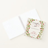 CARNET WILD STRAWBERRY SWEET BABY SHOWER (Intérieur)