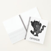 Carnet Wild Thing | Je vais vous manger | Ajouter Votre N (Intérieur)