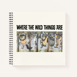 Carnet Wild Things and Max Swinging From Trees