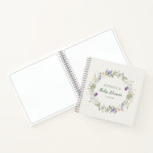 Carnet Wildflower Baby Shower Guest Book (Intérieur)