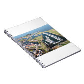 Carnet Willemstad aux Pays-Bas avec un port moderne. (Côté Droit)