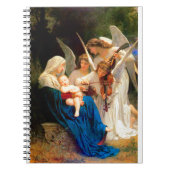 Carnet William Adolphe Bouguereau Chant des Anges (Devant)