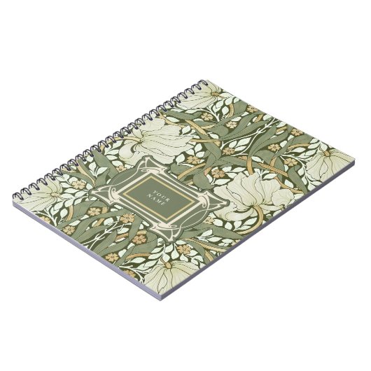 Carnet William Morris (Côté gauche)