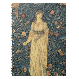 Carnet William Morris antique Flora