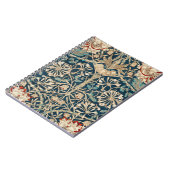 Carnet William Morris Antique Floral Chèvrefeuille (Côté gauche)